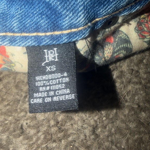 Ed Hardy Blue Jean Shorts - Picture 3 of 4